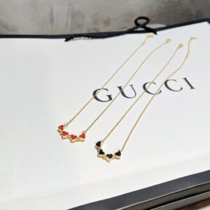 dây chuyền trái tim mặt dài